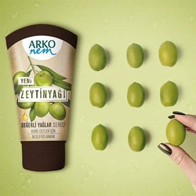 کرم مرطوب‌کننده روغن‌زیتون آرکو‌نم Arko nem حجم 60 میل