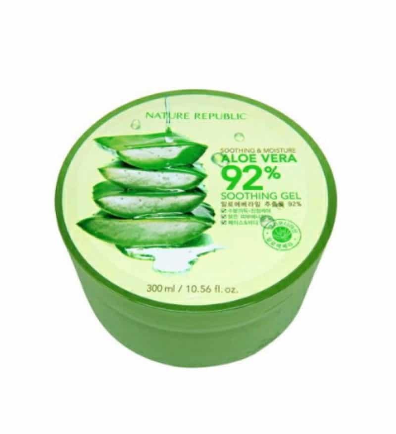 ژل مرطوب کننده پوست آلوئه ورا nature republic