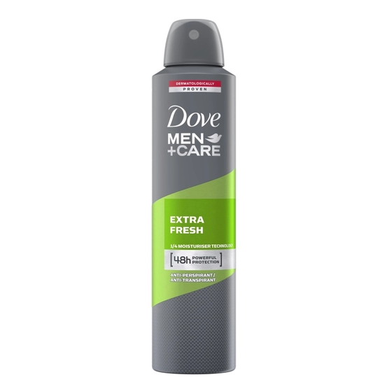 dove-men-extra-fresh-250-ml اسپری مردانه داو رایحه extra fresh