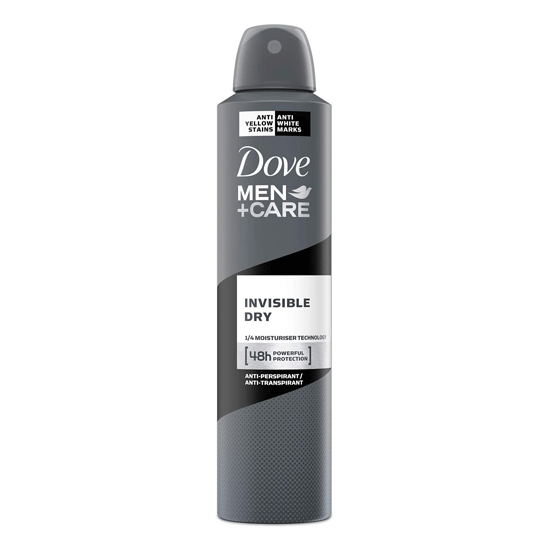 dove-men-invisible-dry-250-ml اسپری مردانه داو رایحه invisible fresh