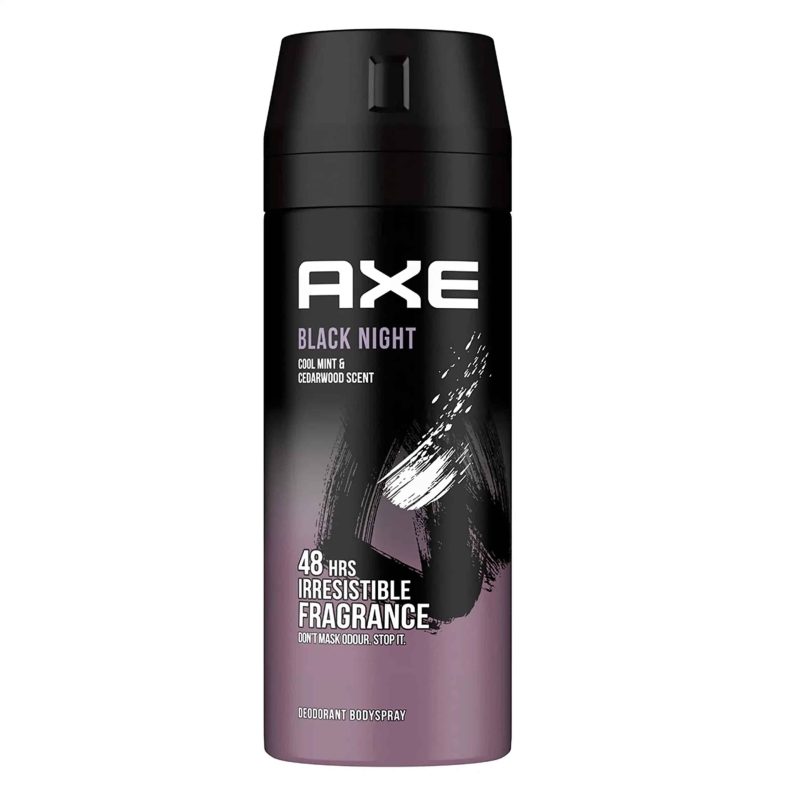 اسپری بدن آکس Axe مدل Black Night حجم 150 میل - Image 1