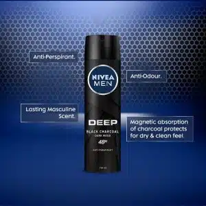 اسپری نیوا مدل Men Deep Black Carbon
