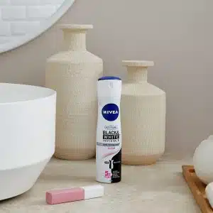 اسپری نیوا مدل Black White Invisible Original