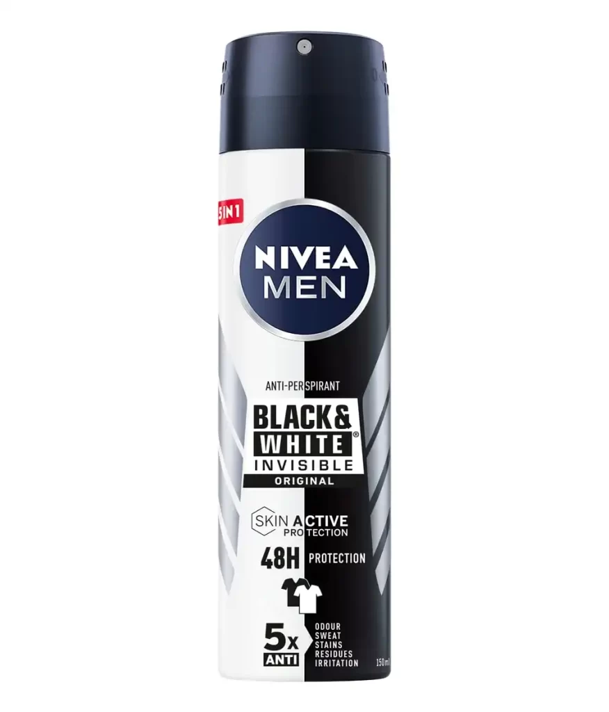 اسپری نیوا مدل Black White Invisivle Original