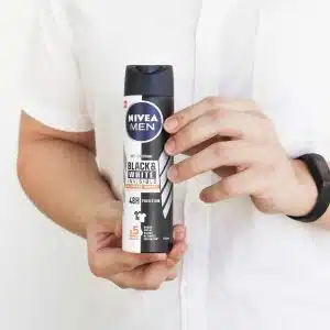 اسپری نیوا مدل Black And White Invisible Ultimate Impact
