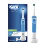 مسواک برقی اورال بی Oral-B مدل Vitality 100 رنگ آبی  با یدک کراس اکشن Cross Action