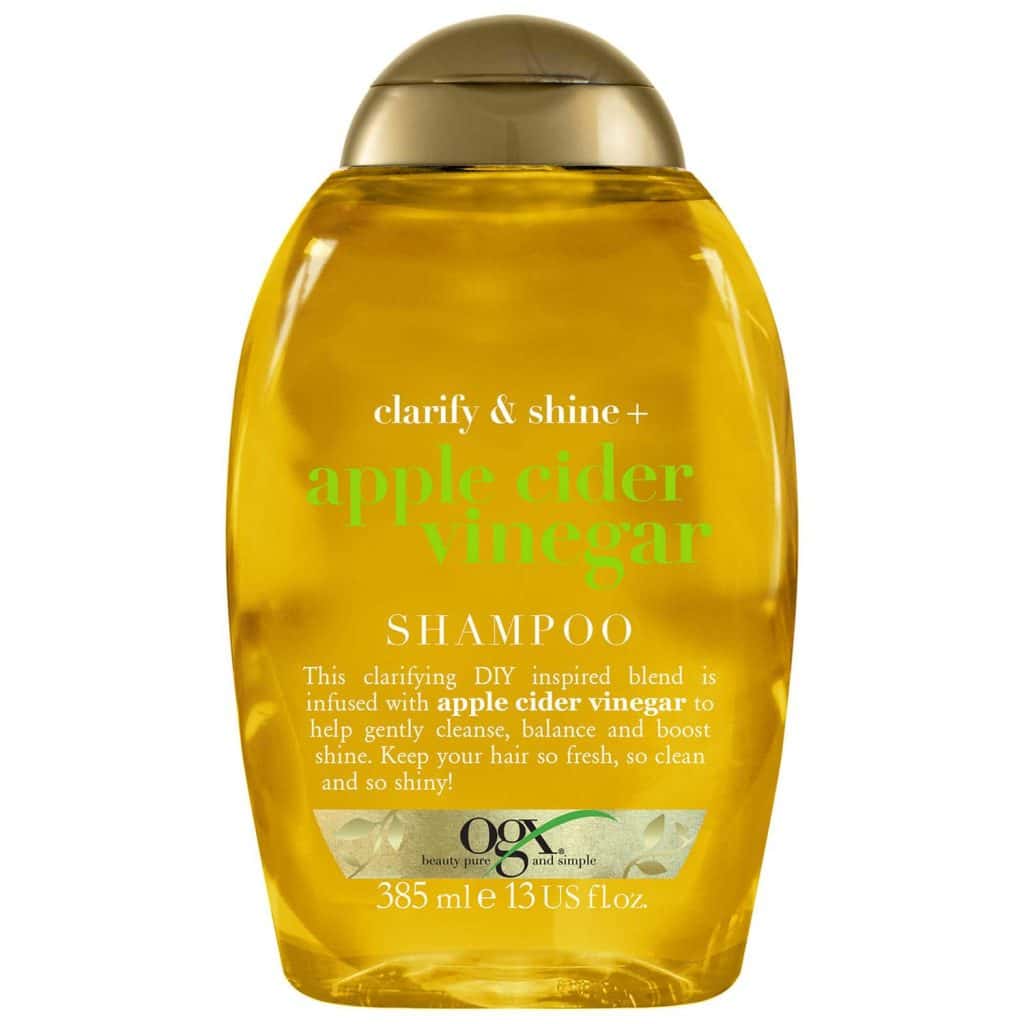 شامپو او جی ایکس OGX سرکه سیب درخشان کننده مدل Apple Cider Vinegar حجم 385 میل