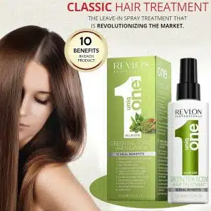 اسپری مو 10 کاره عصاره چای سبز رولون مدل Uniq One