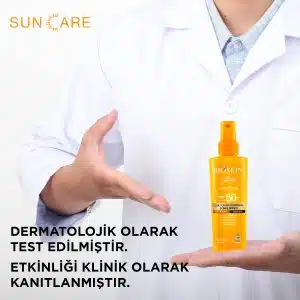 اسپری ضد آفتاب بیوکسین BIOXCIN SPF50 مناسب تمامی پوست ها