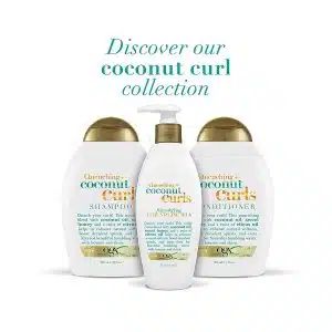 شامپو او جی ایکس OGX بدون سولفات موهای فر مدل Coconut Curls