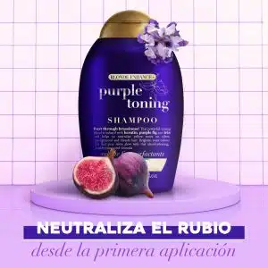 شامپو او جی ایکس موهای رنگ شده مدل Purple Toning
