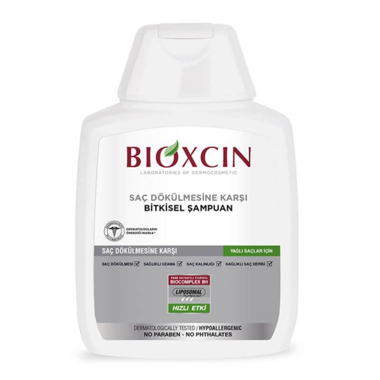 شامپو بیوکسین BIOXCIN ضد ریزش و مناسب موهای چرب