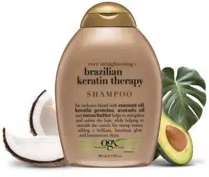 شامپو او جی ایکس مناسب انواع موها مدل Brazilian keratin Therapy
