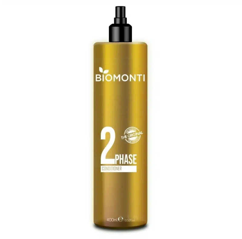 سرم دوفاز بیومونتی Biomonti حاوی آرگان و کراتین حجم 400 میل - Image 1