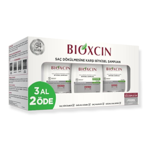 پک 3 عددی شامپو بیوکسین BIOXCIN مناسب موهای چرب حجم 300 میل