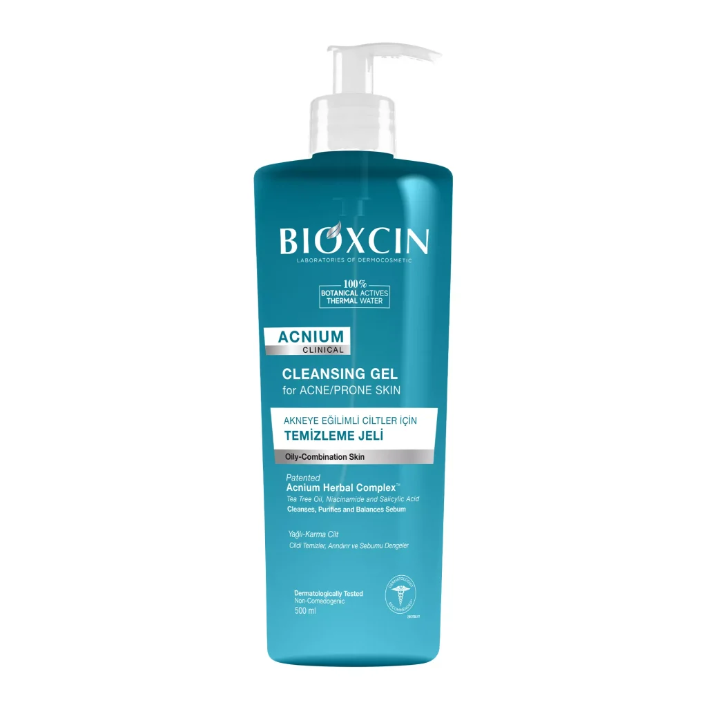 ژل شستشوی بیوکسین BIOXCIN ضد جوش حجم 500 میل