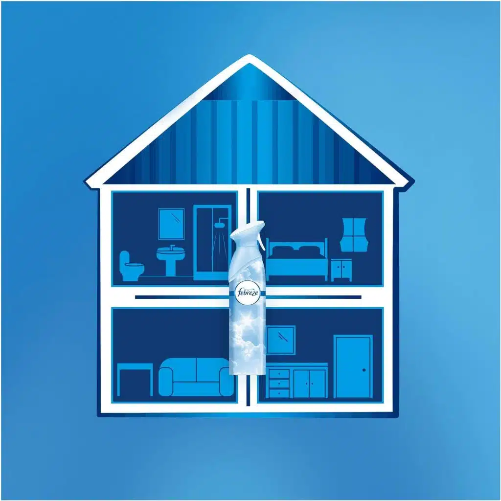 اسپری خوشبو کننده هوا فبرز Febreze مدل Lenor Ocean Scape حجم 300 میل