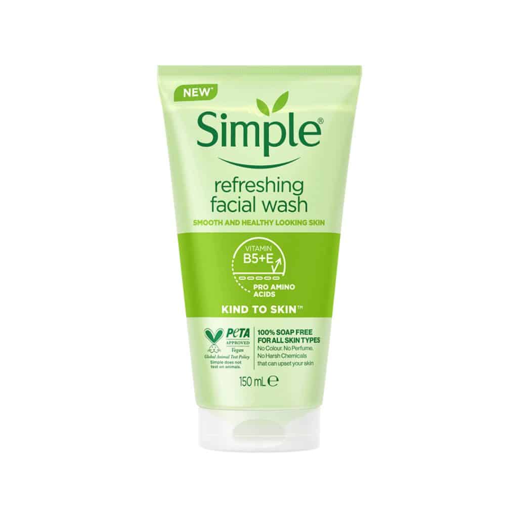 ژل شستشوی سیمپل Simple مدل شاداب کننده