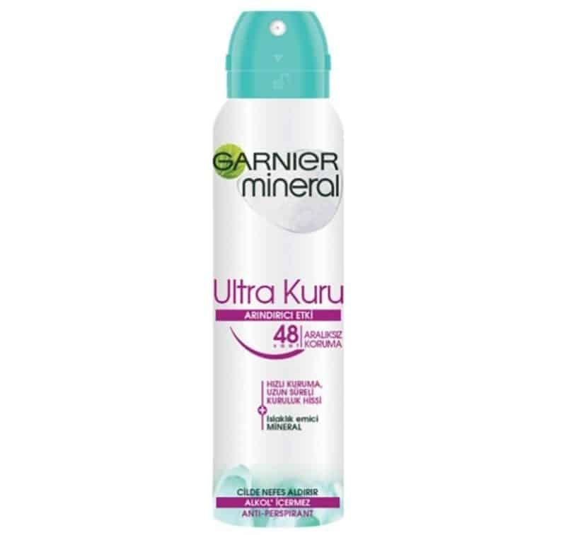 اسپری ضد تعریق گارنیر Garnier مدل Ultra Kuru زنانه حجم 150