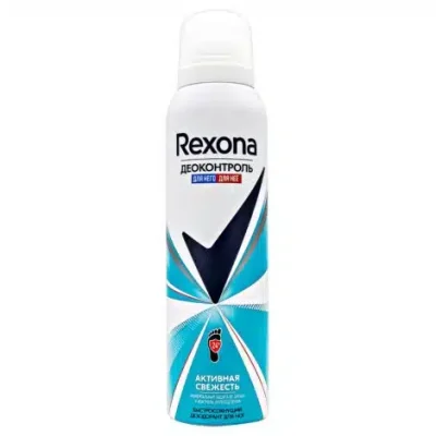 اسپری پا رکسونا Rexona مدل Активная свежесть حجم 150 میل