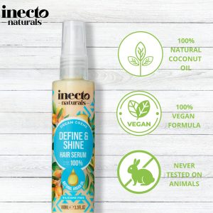 سرم آرگان اینکتو Inecto مدل Define And Shine درخشان کننده مو