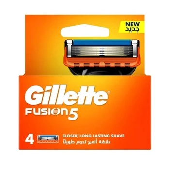 یدک ژیلت فیوژن Gillette Fusion پنج لبه بسته 4 عددی