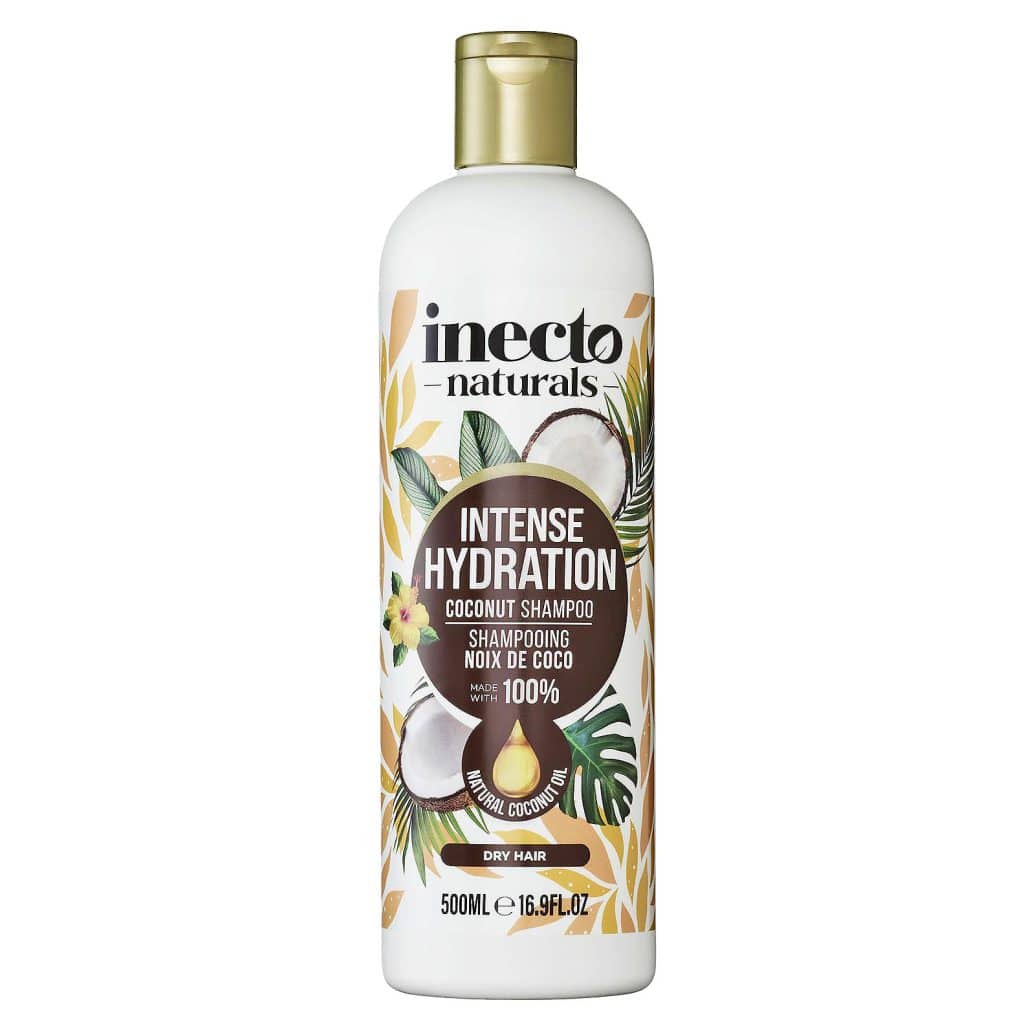 شامپو نارگیل اینکتو Intecto مدل intense hydratio cocunut