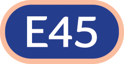 لوگوی برند ای 45