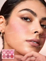 پالت رژگونه 6 رنگ شیگلم مدل Blushing Bouquet