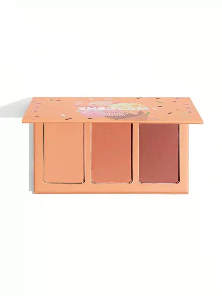 پالت رژگونه شیگلم مدل Sweet Cheeks Blush Trio رنگ Private Cabana