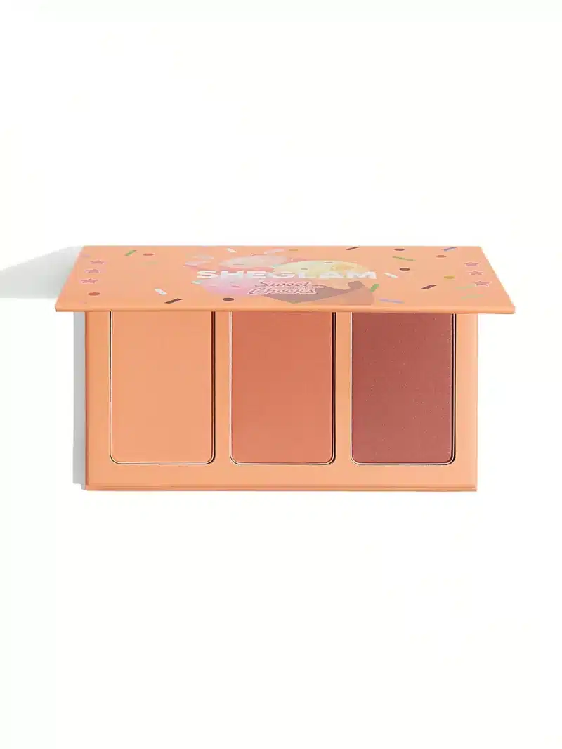 پالت رژگونه شیگلم مدل Sweet Cheeks Blush Trio رنگ Private Cabana