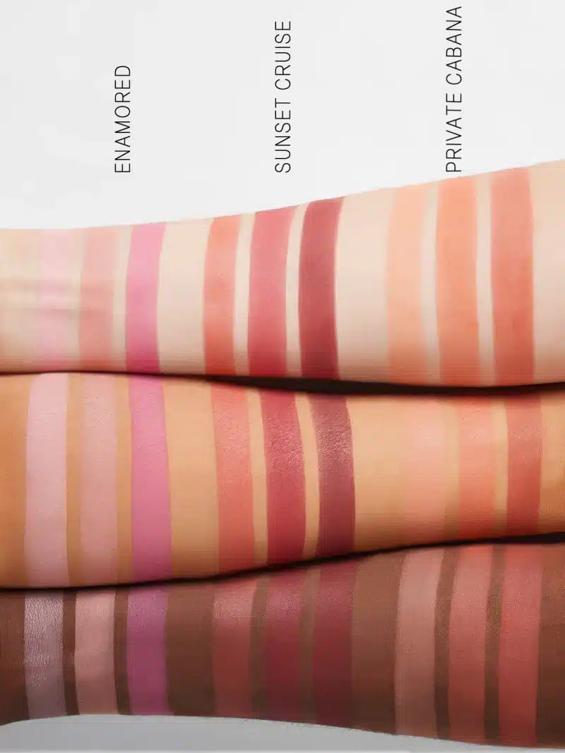 پالت رژگونه شیگلم مدل Sweet Cheeks Blush Trio رنگ Private Cabana