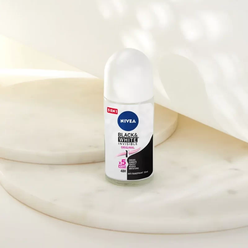 مام ضد تعریق زنانه Original نیوا Nivea مدل Black & White Invisible