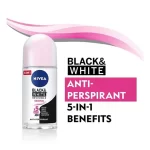 مام ضد تعریق زنانه Original نیوا Nivea مدل Black & White Invisible