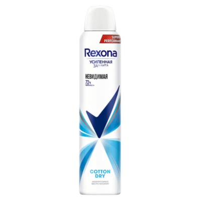 اسپری ضد تعریق زنانه رکسونا رایحه cotton dry