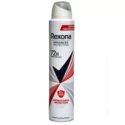 اسپری ضد تعریق رکسونا Antibacterial Protection 10X