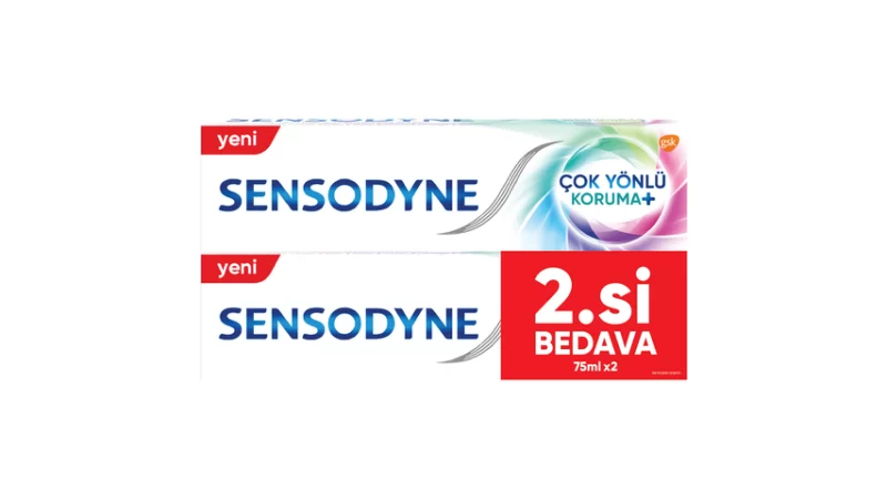 خمیر دندان سنسوداین Sensodyne مدل Complete Protection حجم 75 میل بسته دو عددی