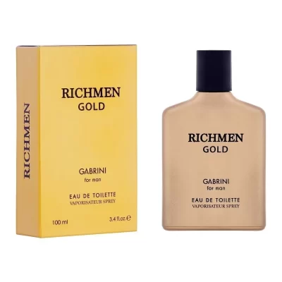 ادکلن مردانه گابرینی مدل Richmen Gold
