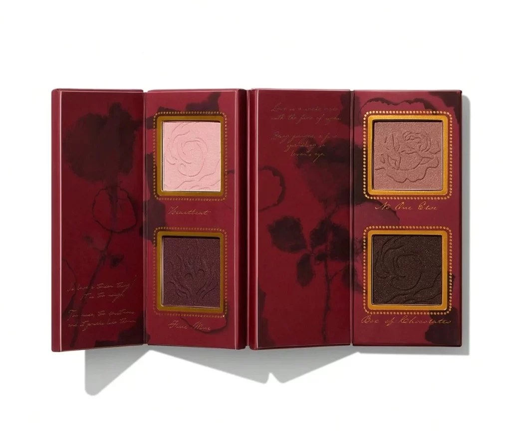 پالت سایه 4 رنگ شیگلم مدل Ember Rose