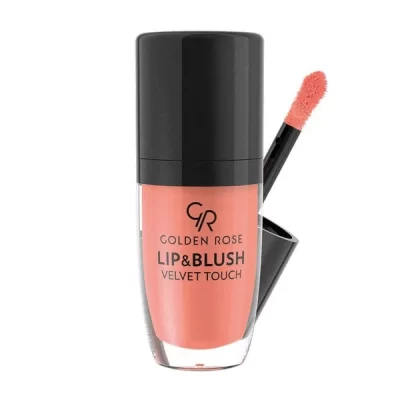 رژ لب و گونه Velvet Touch گلدن رز شماره01