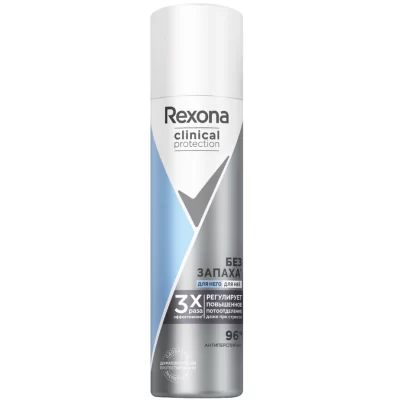 اسپری دئودرانت کلینیکال رکسونا Rexona مدل Unscented حجم 75 میل