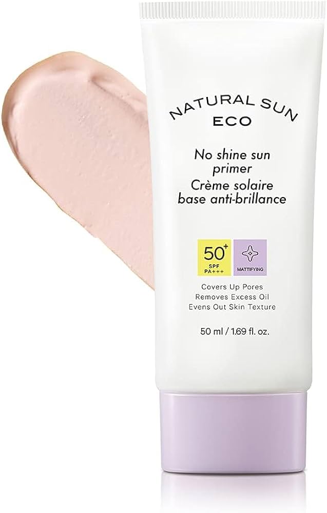 ضدآفتاب و پرایمر مات کننده نچرال سان اکو Natural Sun Eco
