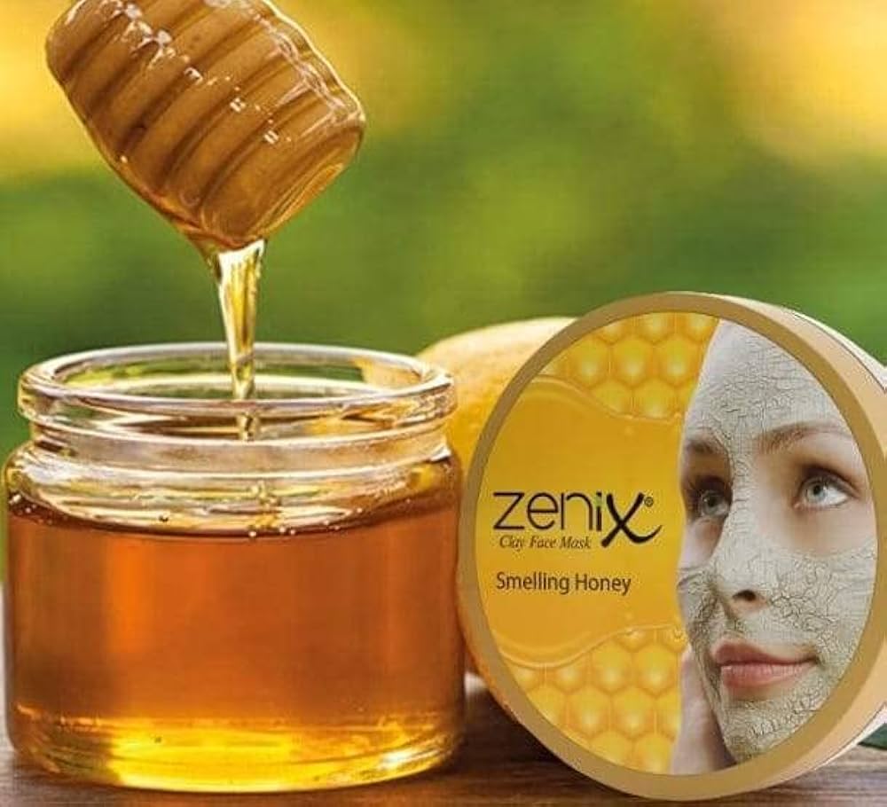 ماسک شنی عسل و خاک رس زنیکس