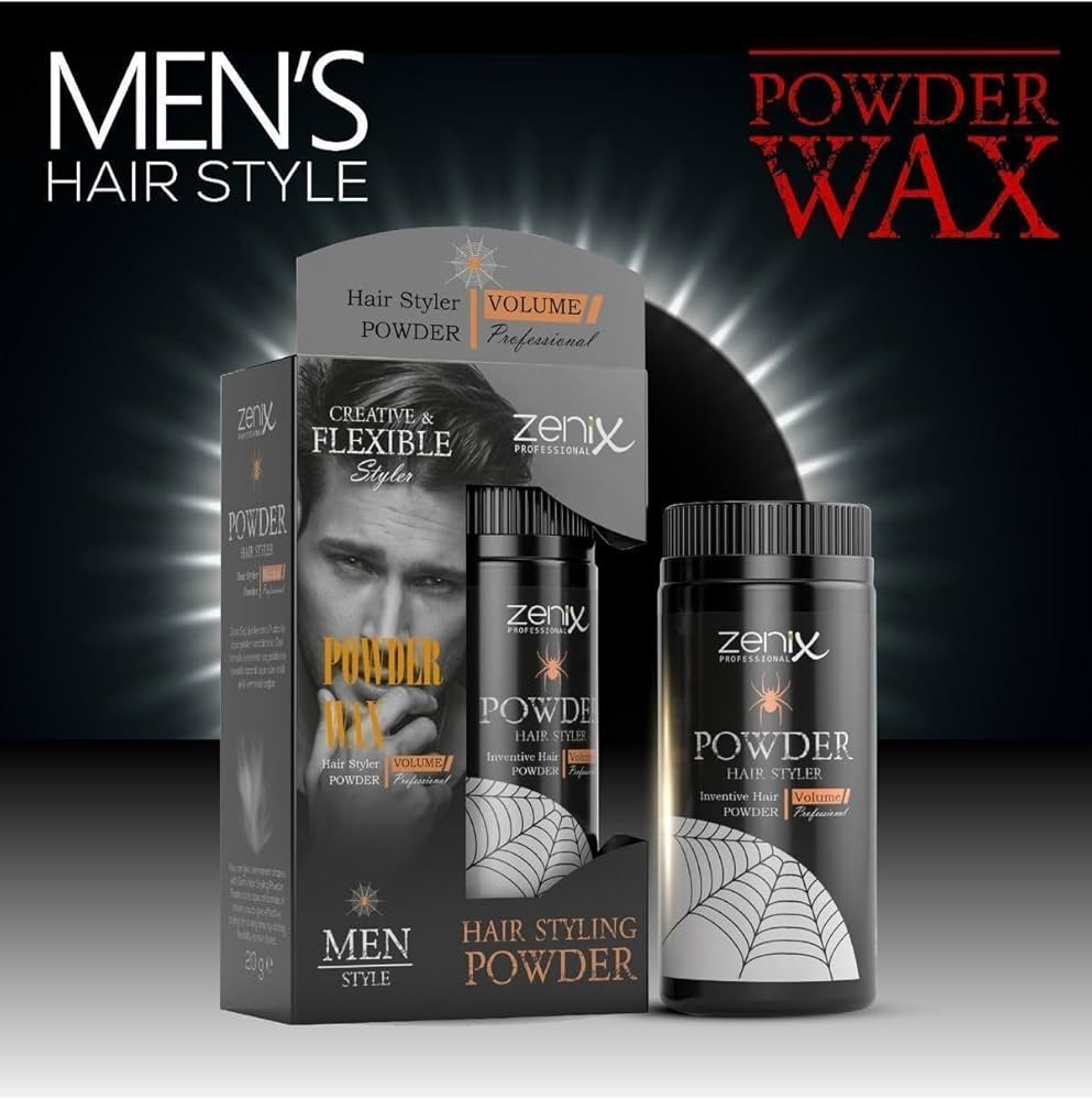 پودر حالت دهنده و حجم دهنده مو زنیکس Zenix مدل Volume