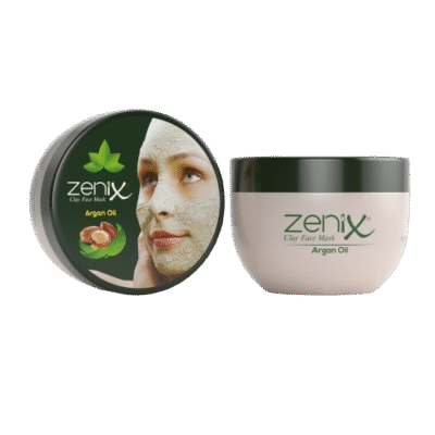ماسک شاداب کننده خاک رس و روغن آرگان زنیکس Zenix