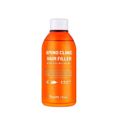 ماسک مو داخل حمام درمانی فارم استی Farm Stay مدل Amino Clinic Hair Filler