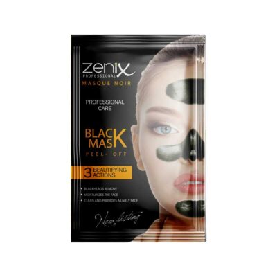 ماسک ورقه ای ذغال ضدجوش, مرطوب کننده و پاکسازی کننده زنیکس Zenix