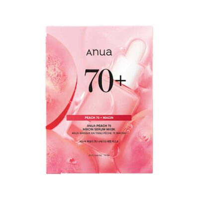 ماسک ورقه ای سرمی آنوا Anua حاوی عصاره هلو و نیاسین