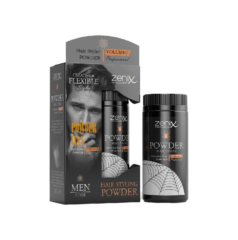 پودر حالت دهنده و حجم دهنده مو زنیکس Zenix مدل Volume