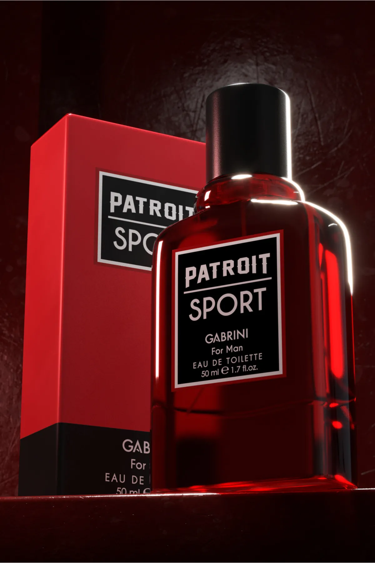 ادکلن مردانه گابرینی Gabrini مدل Patroit Sport